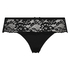 Boxer string Bianca, Noir