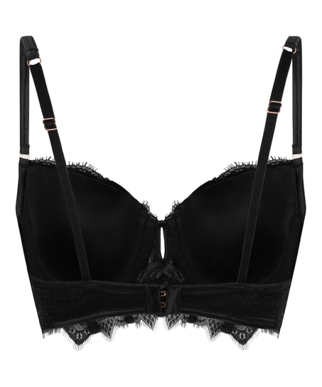 Soutien-gorge à la palangre à armatures préformé Zoé, Noir