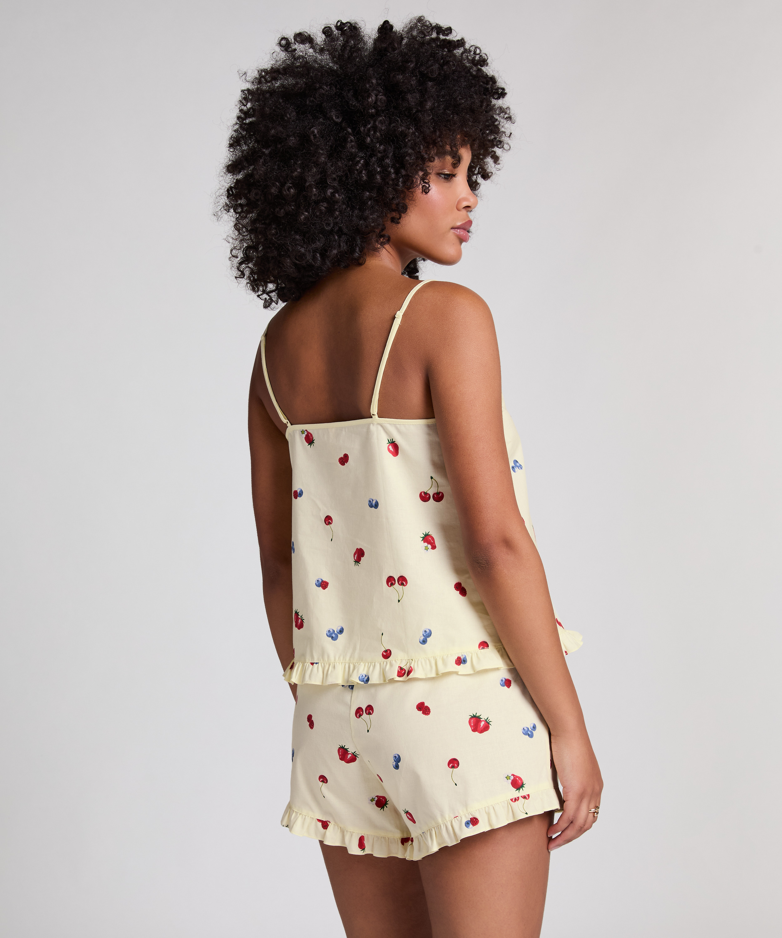 Gewebtes Cami, Gelb, main