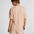 Pyjamashorts aus aufgerautem Jersey, Beige