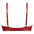 Unwattierter Bügel-BH Sable, Rot