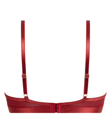 Unwattierter Bügel-BH Sable, Rot