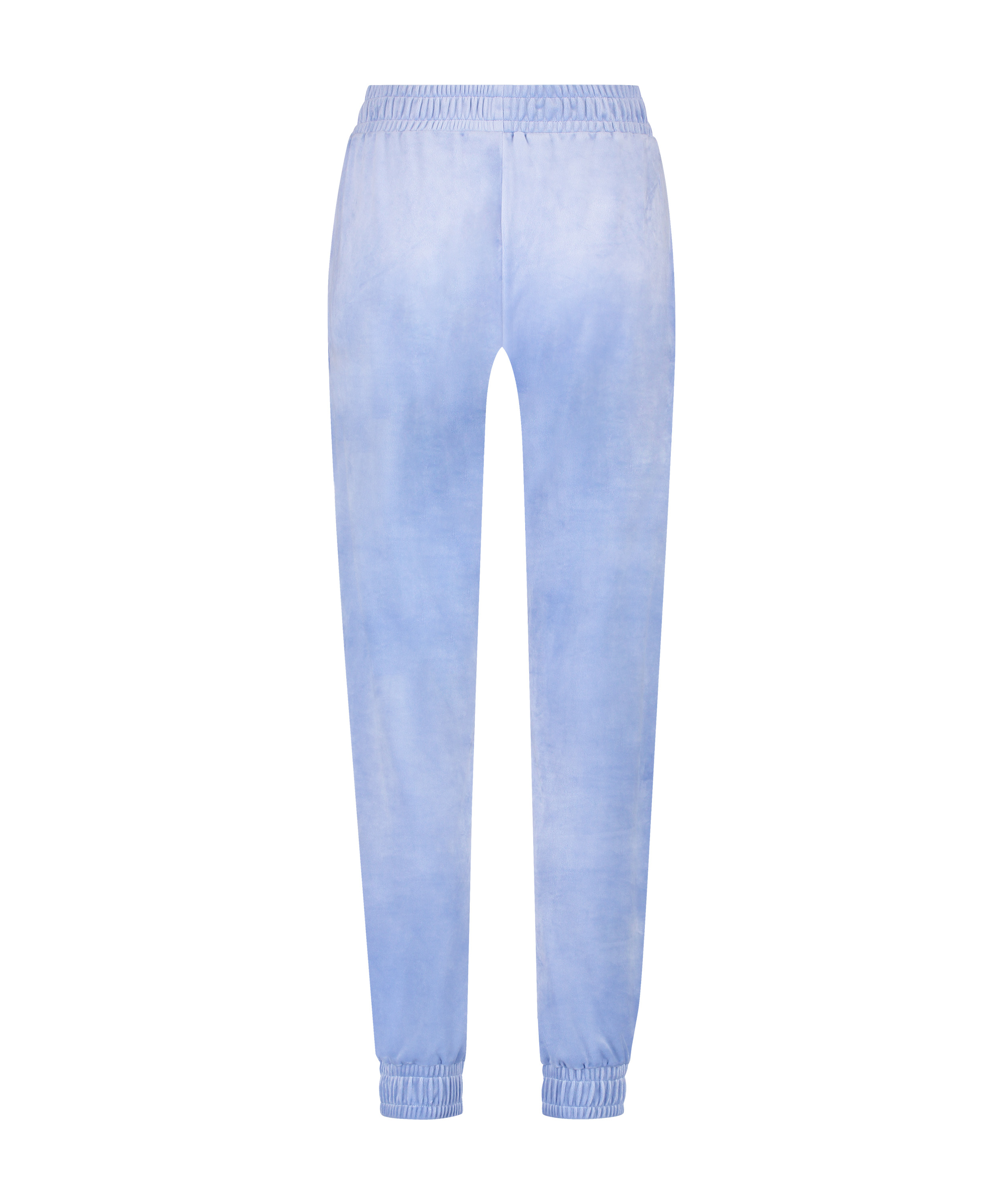 Jogginghose Velours, Blau, main
