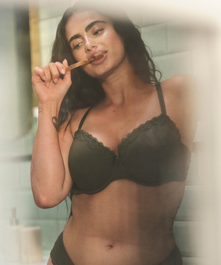 Soutien-gorge à armatures rembourré Lola, Vert