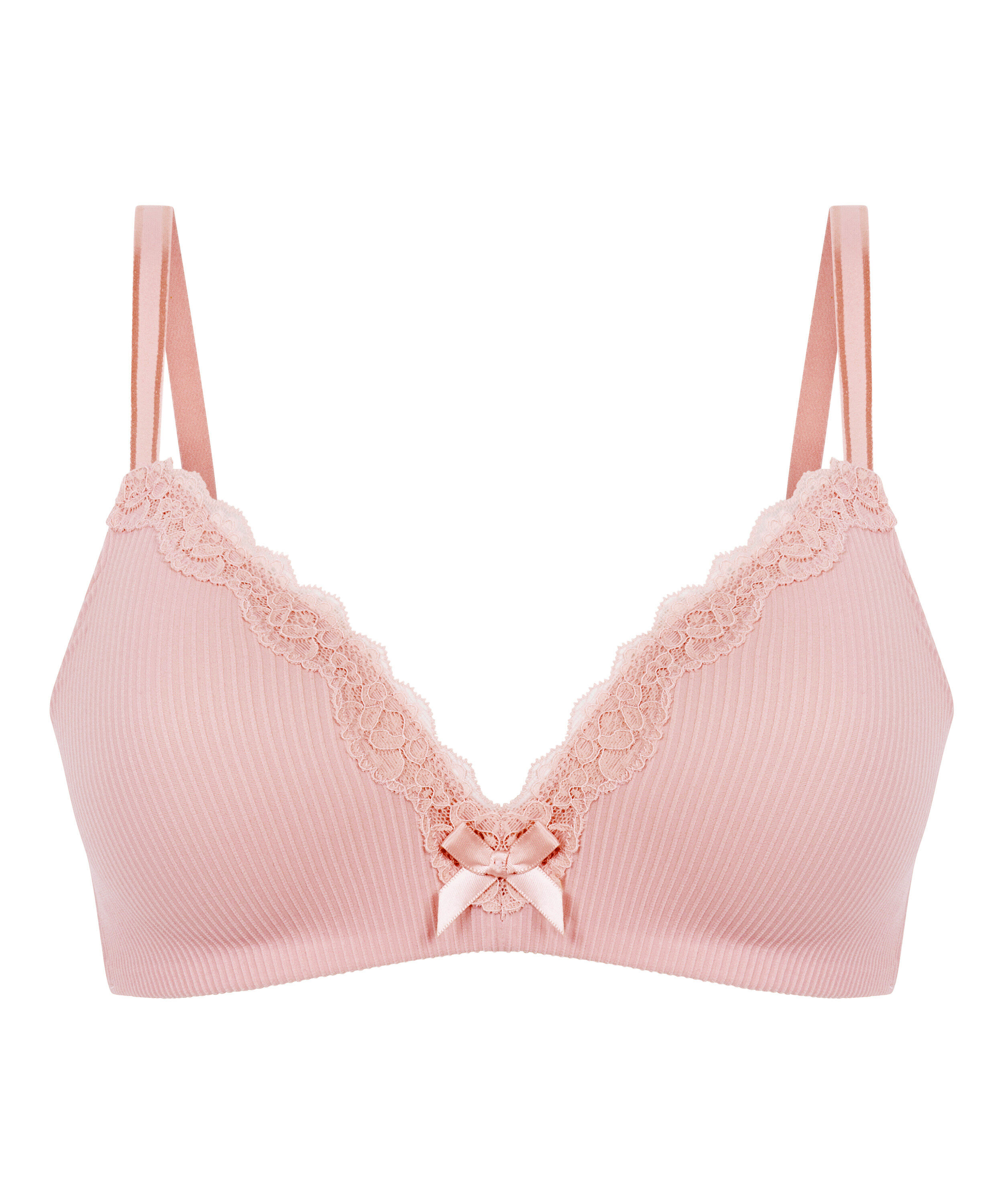 Soutien-gorge sans armature pr&eacute;form&eacute; Lola, Rose