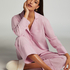 Pyjama-Oberteil aus Baumwolle, Rose