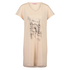 Chemise de nuit col en V, Rose