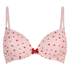 Soutien-gorge à armatures préformé Plunge, Rose