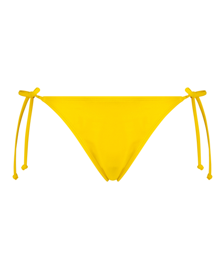 Bas de bikini br&eacute;silien tanga Napa, Jaune