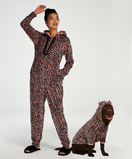 Onesie Leopard, Rose