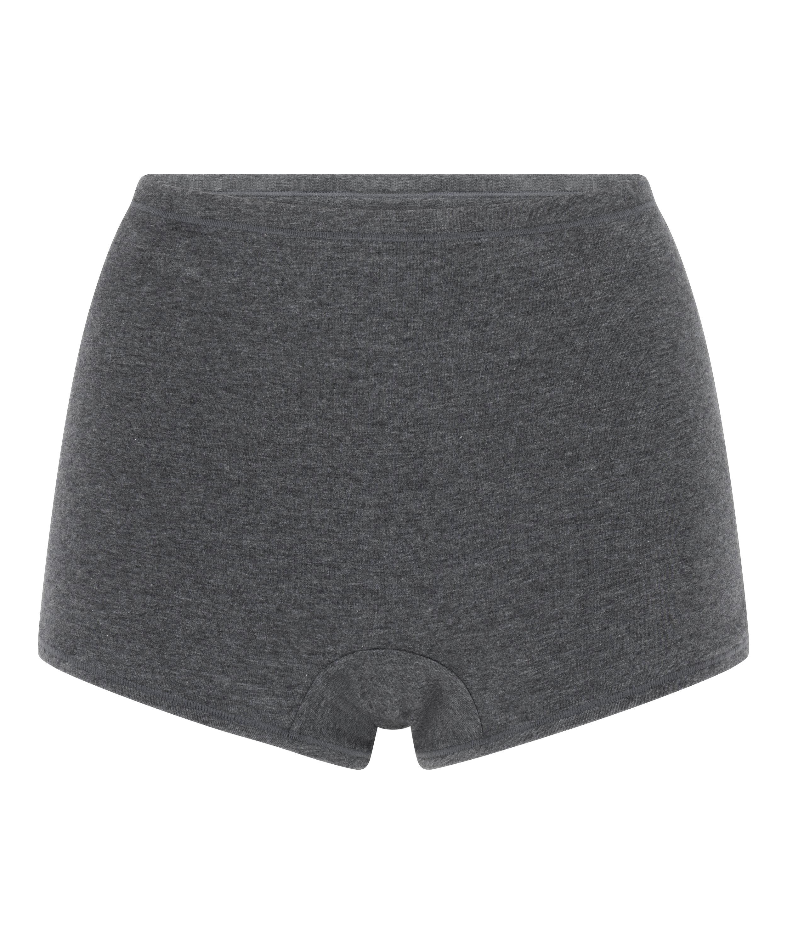 Shorty en coton doux, Gris, main