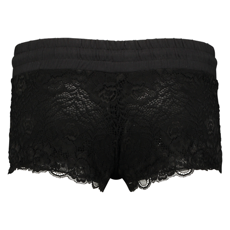 Shorts Lace, Schwarz