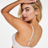Soutien-gorge &agrave; armatures pr&eacute;form&eacute; Plunge, Rose