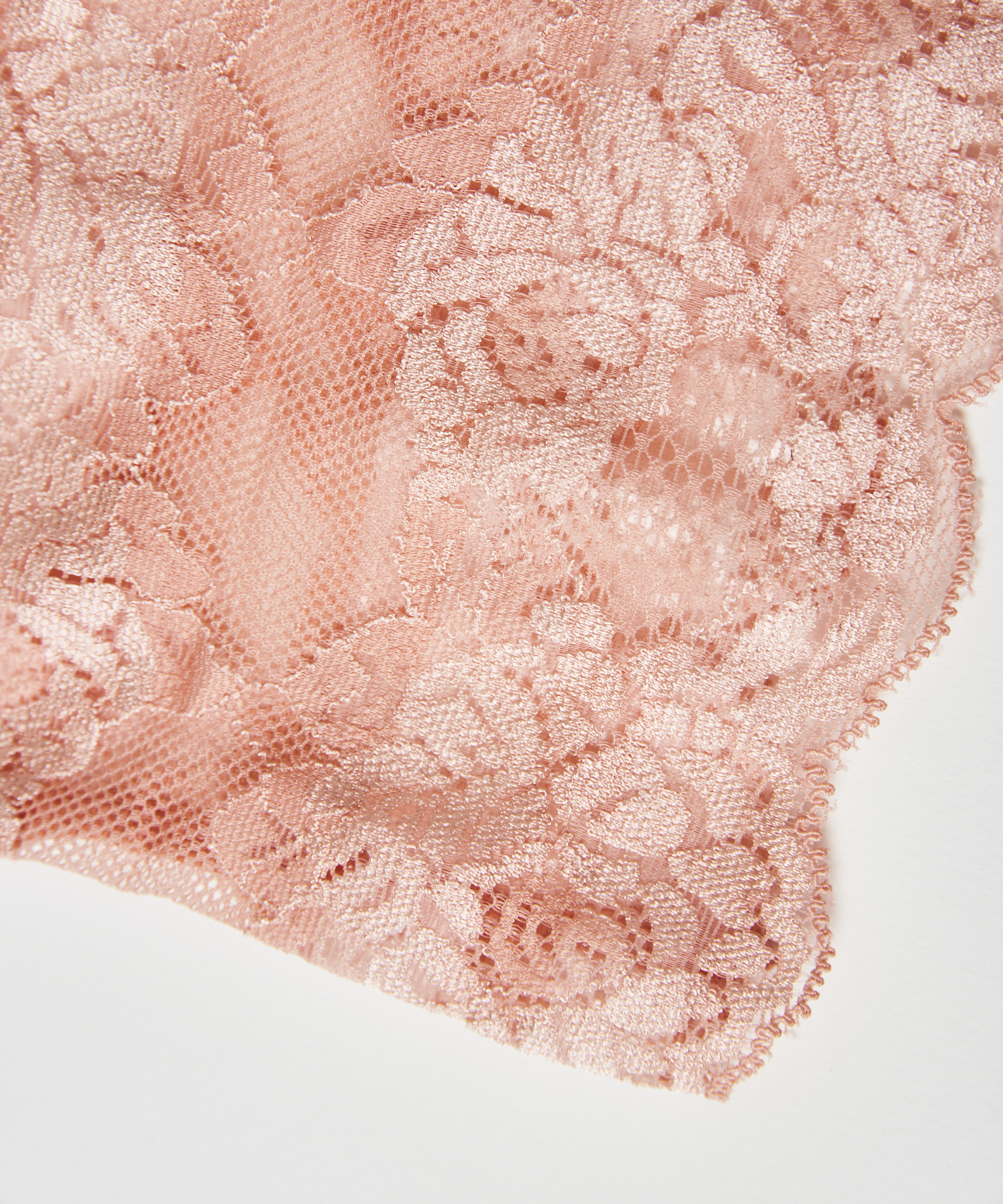 Oberschenkelband aus Spitze, Rose, main