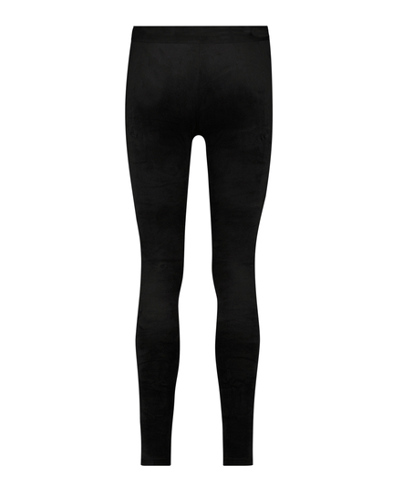 Legging Velours, Noir