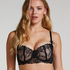 Soutien-gorge à armatures non-préformé Beau, Noir