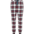 Pyjamahose aus Flanell, Weiß