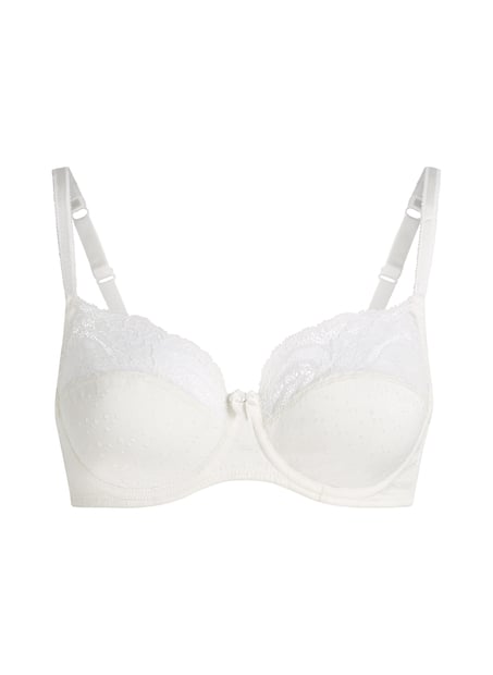 Soutien-gorge &agrave; armatures non-pr&eacute;form&eacute; Sophie, Blanc
