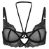 Amari Unwattierter Bügel-BH, Schwarz