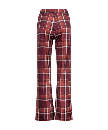 Petite Pantalon de pyjama Velours, Rouge