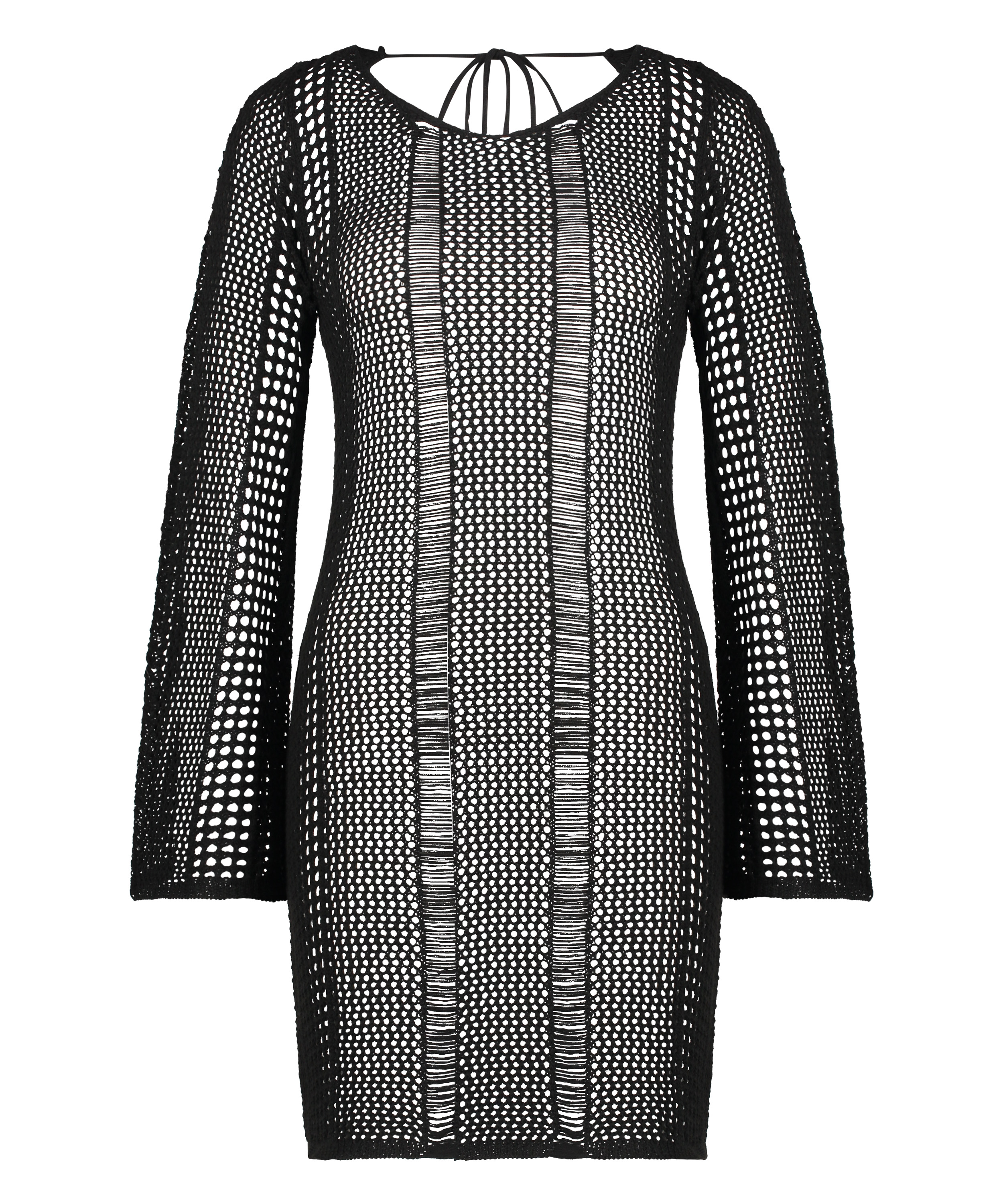 Strandkleid, Schwarz, main