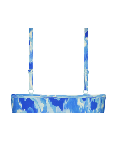 Bikini-Crop-Top Paraguay, Blau