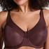 Soutien-gorge &agrave; armatures non-pr&eacute;form&eacute; minimiseur Nina, Marron
