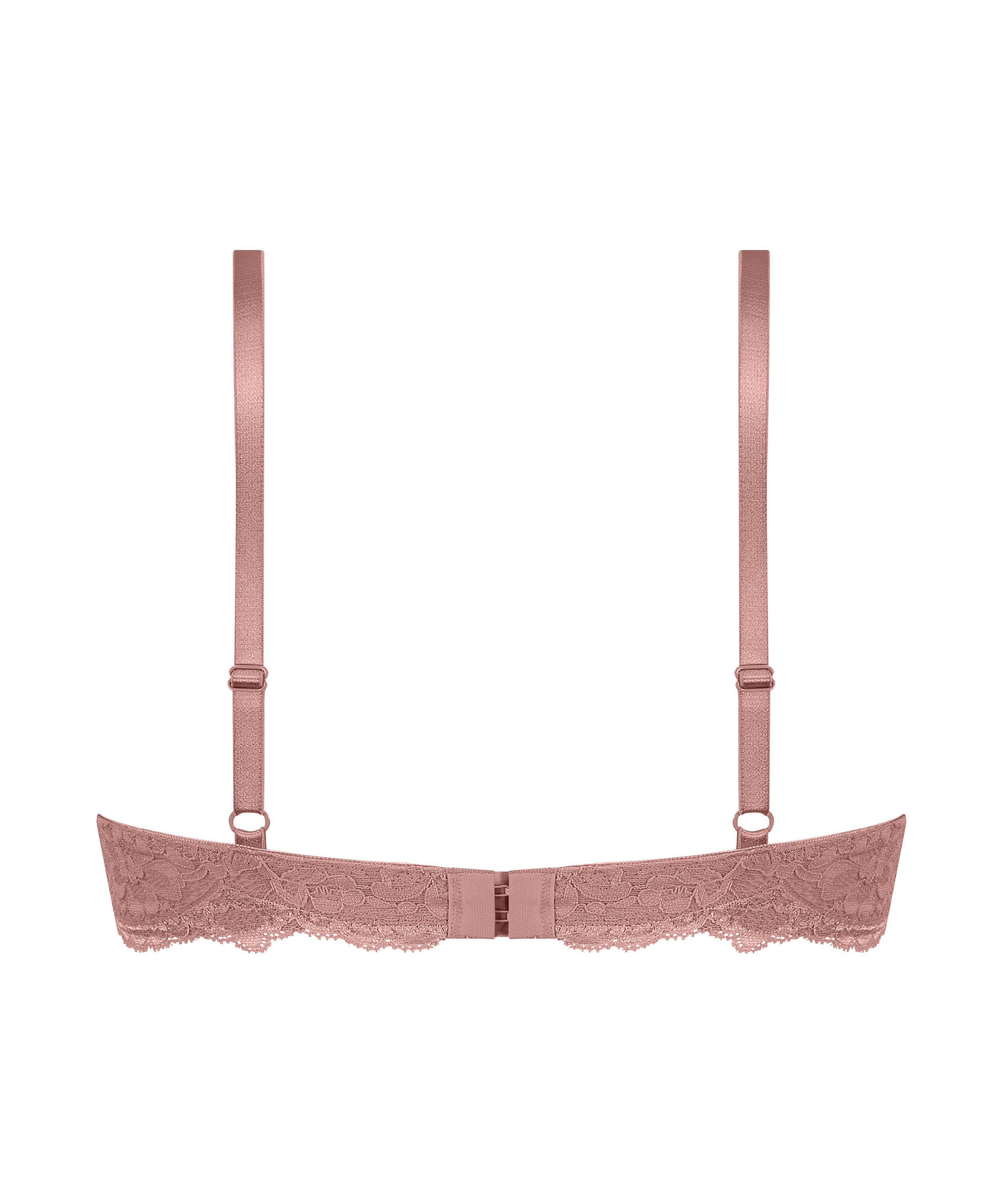 Vorgeformter Push-up-Bügel-BH Marine, Rose, main