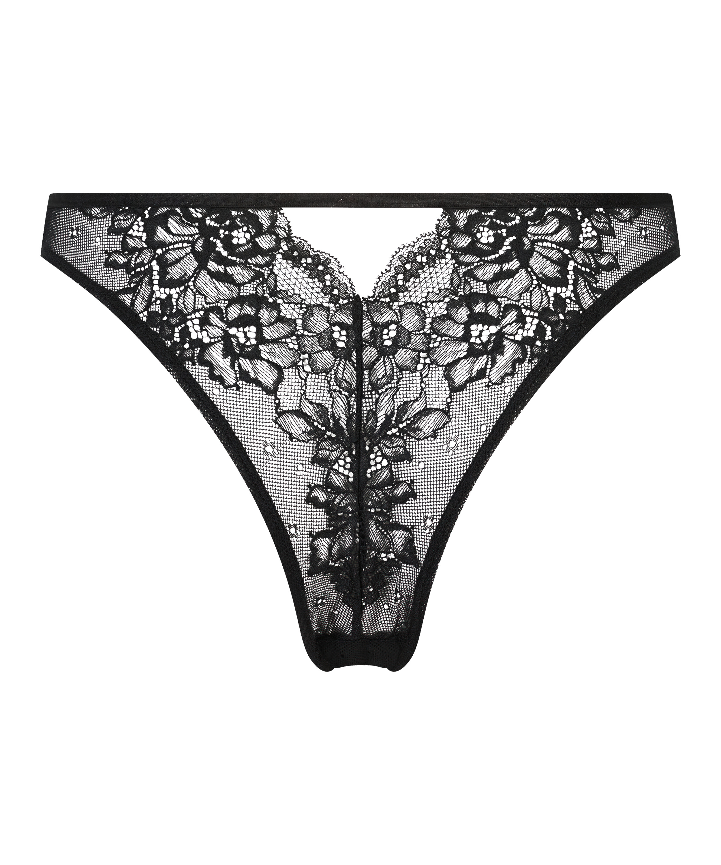 Brazilian mit hohem Beinausschnitt Clara, Schwarz, main