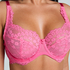 Soutien-gorge &agrave; armatures non-pr&eacute;form&eacute; Daisy, Rose