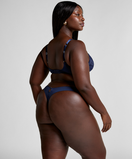 Gepolsterter bügelloser BH Andrea, Blau