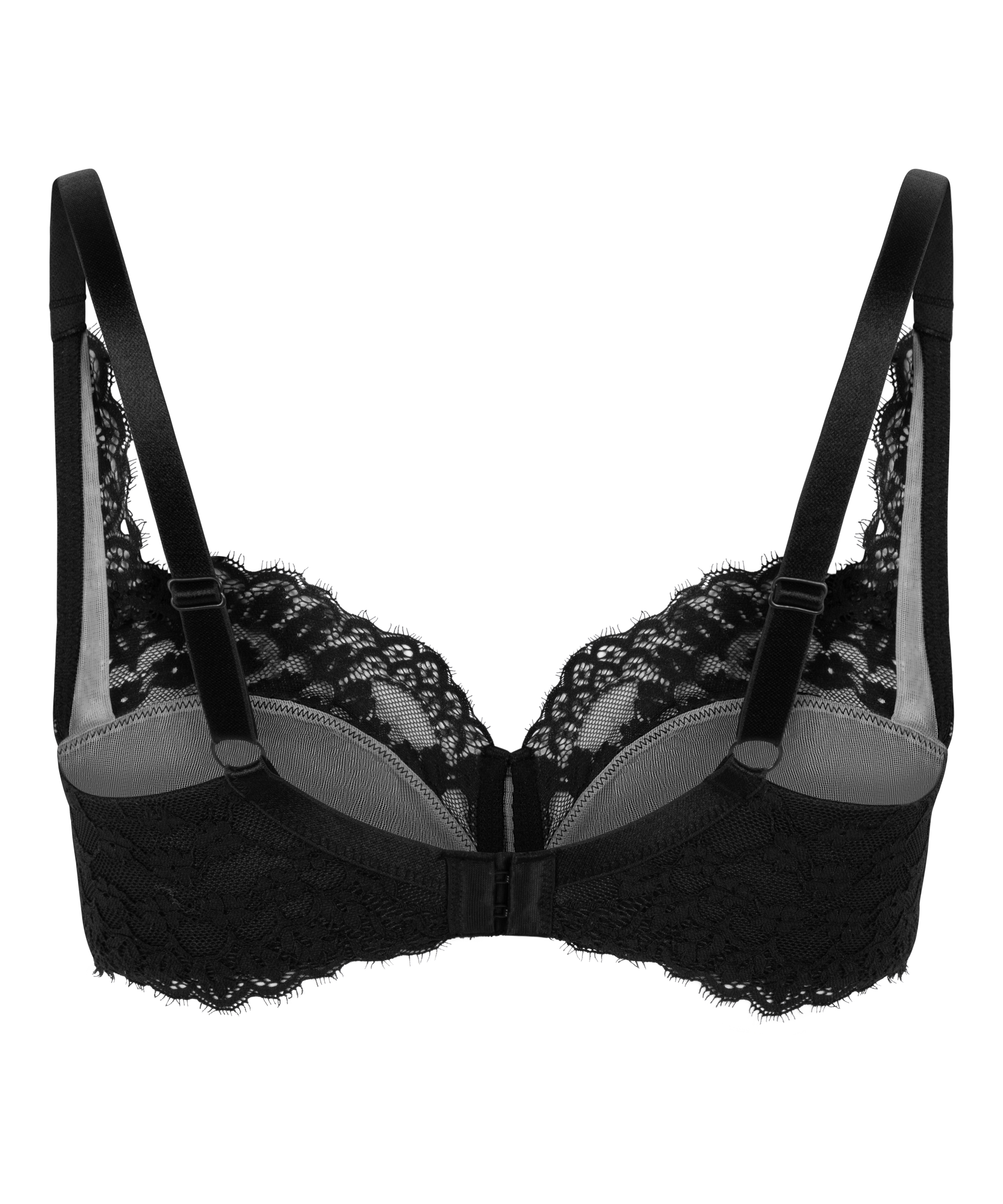 Soutien-gorge à armatures non-préformé Daisy, Noir, main