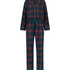 Pyjamaset Twill, Blau