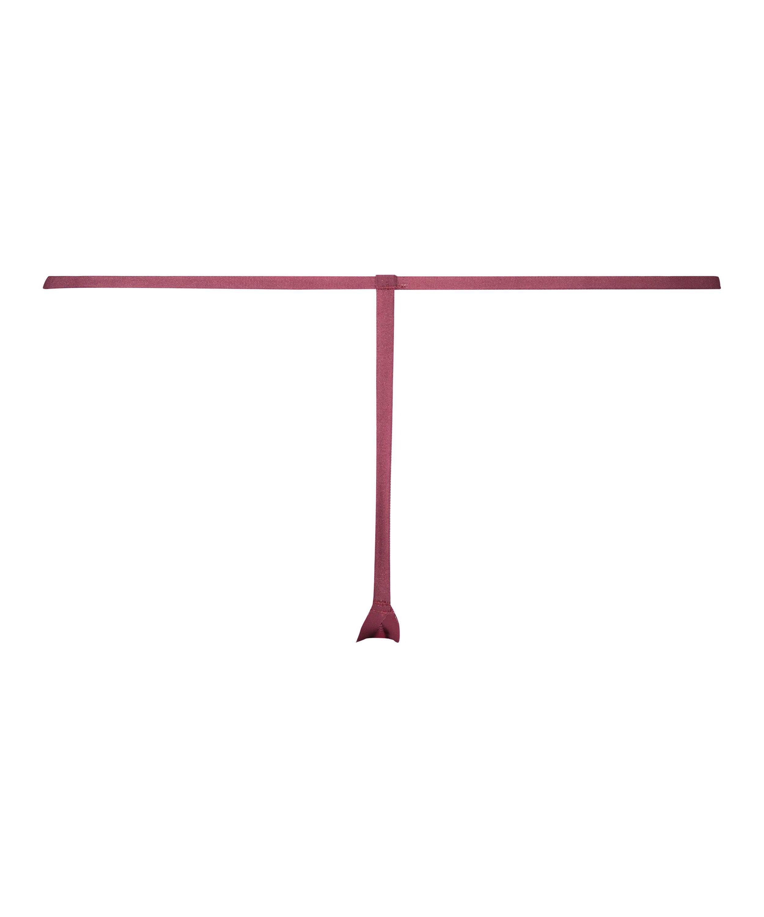 Invisible String Stripe Mesh, Rot, main