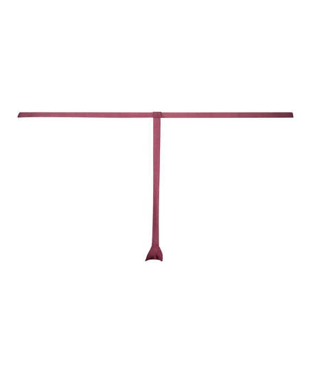 Invisible String Stripe Mesh, Rot