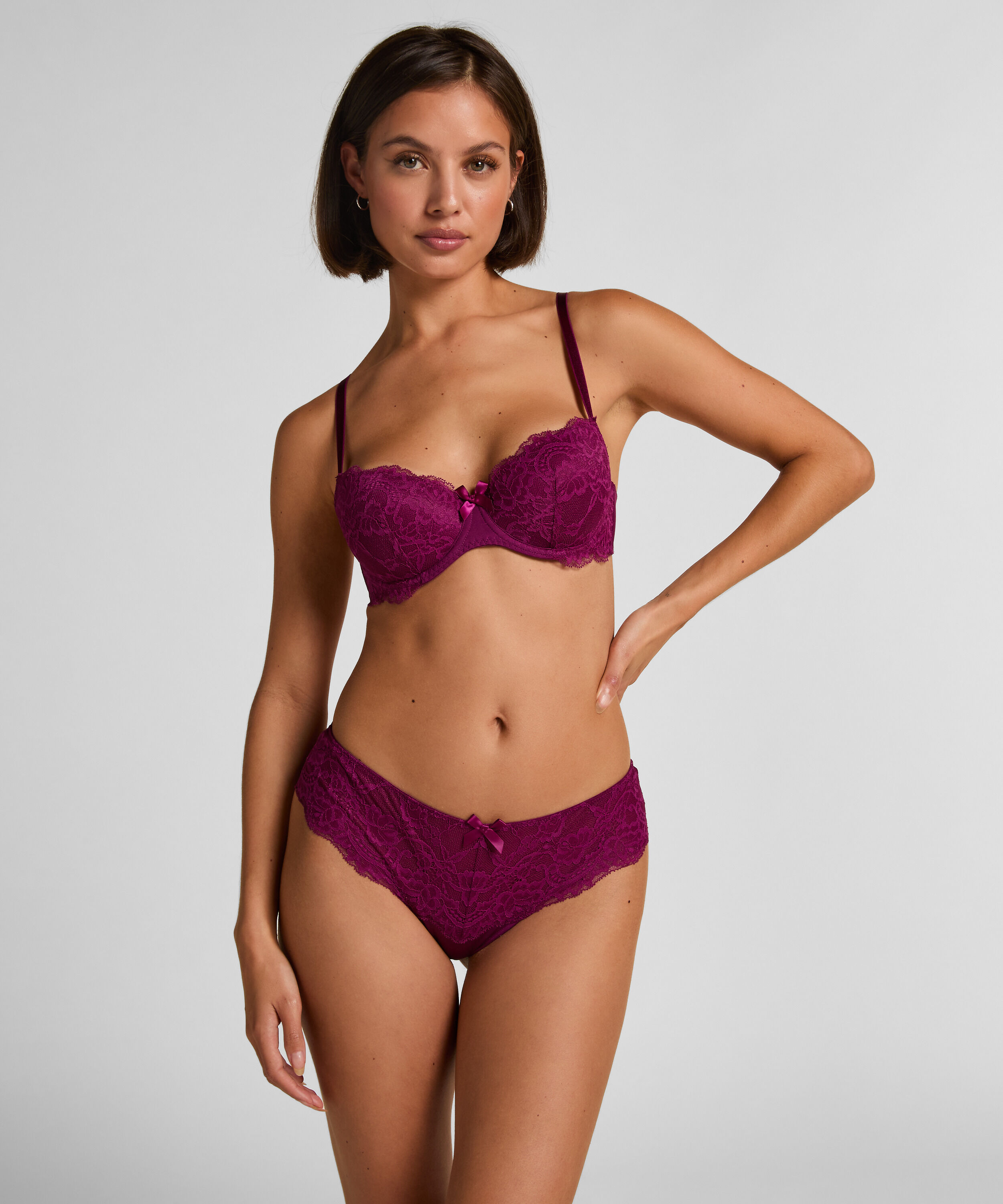 Short brésilien Teddy, Violet