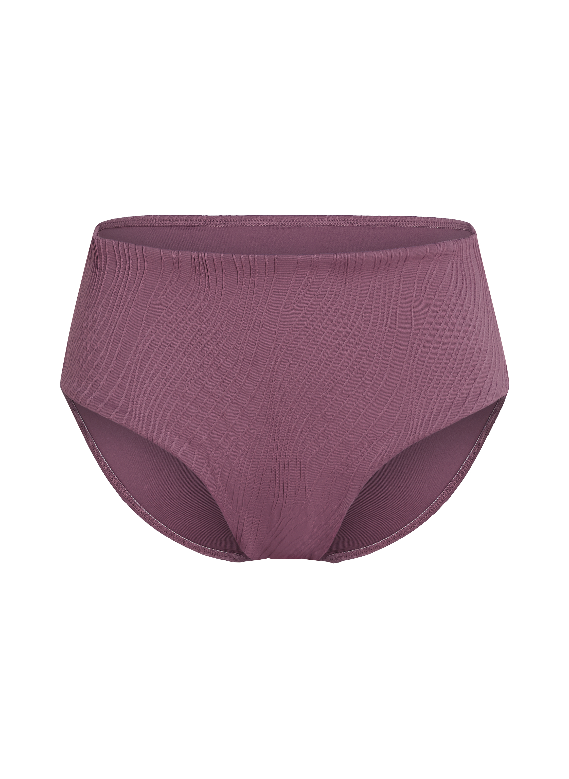 Bas de bikini Rio taille haute, Violet, main