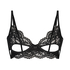 Soutien-gorge &agrave; armatures non-pr&eacute;form&eacute; longline Eve, Noir