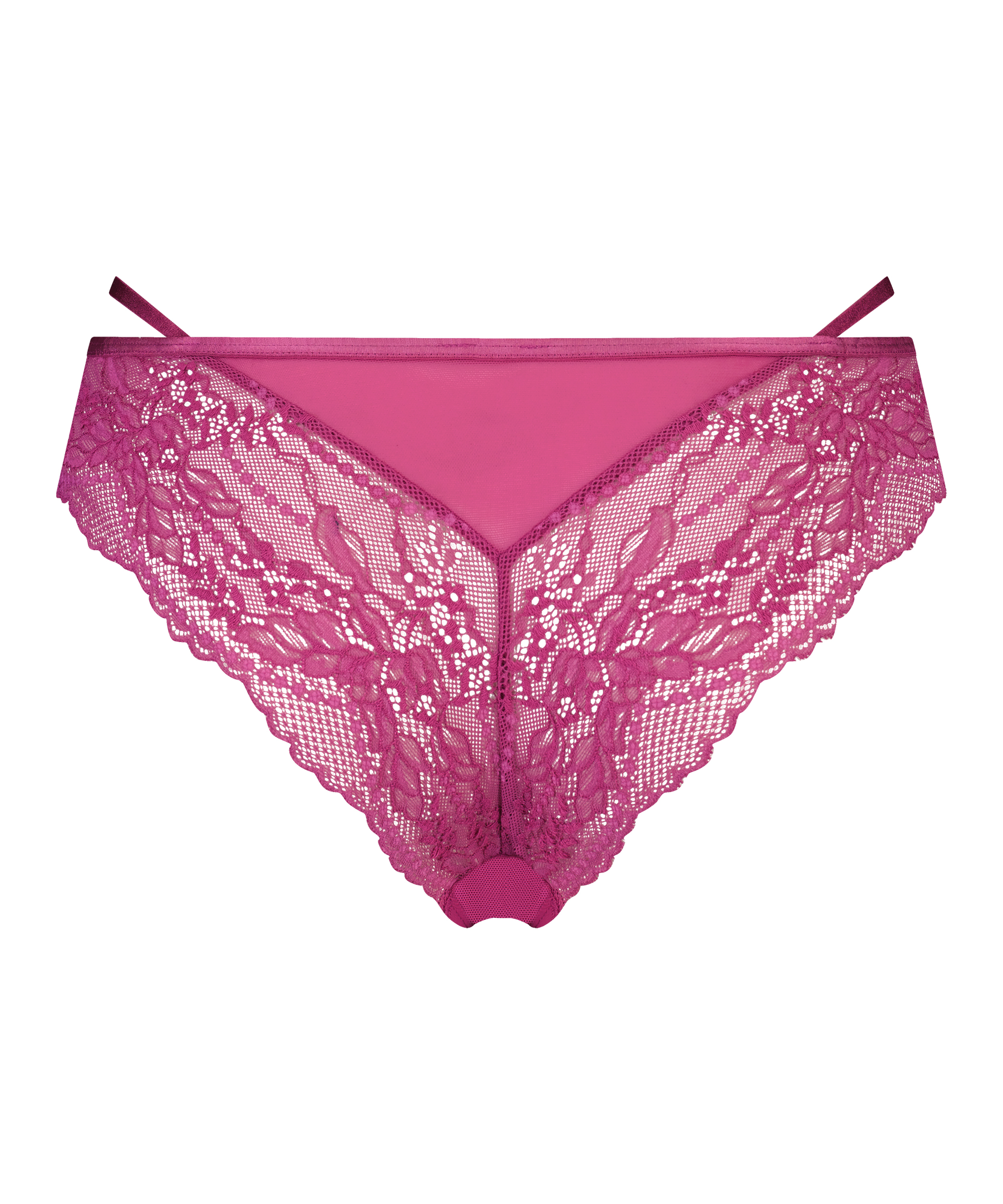 Slip br&eacute;silien Anna, Violet, main