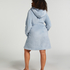 Peignoir Fleece, Bleu