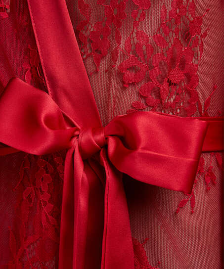 Kimono Lace Isabelle, Rouge