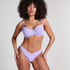 Haut de bikini préformé à armatures Scallop, Violet