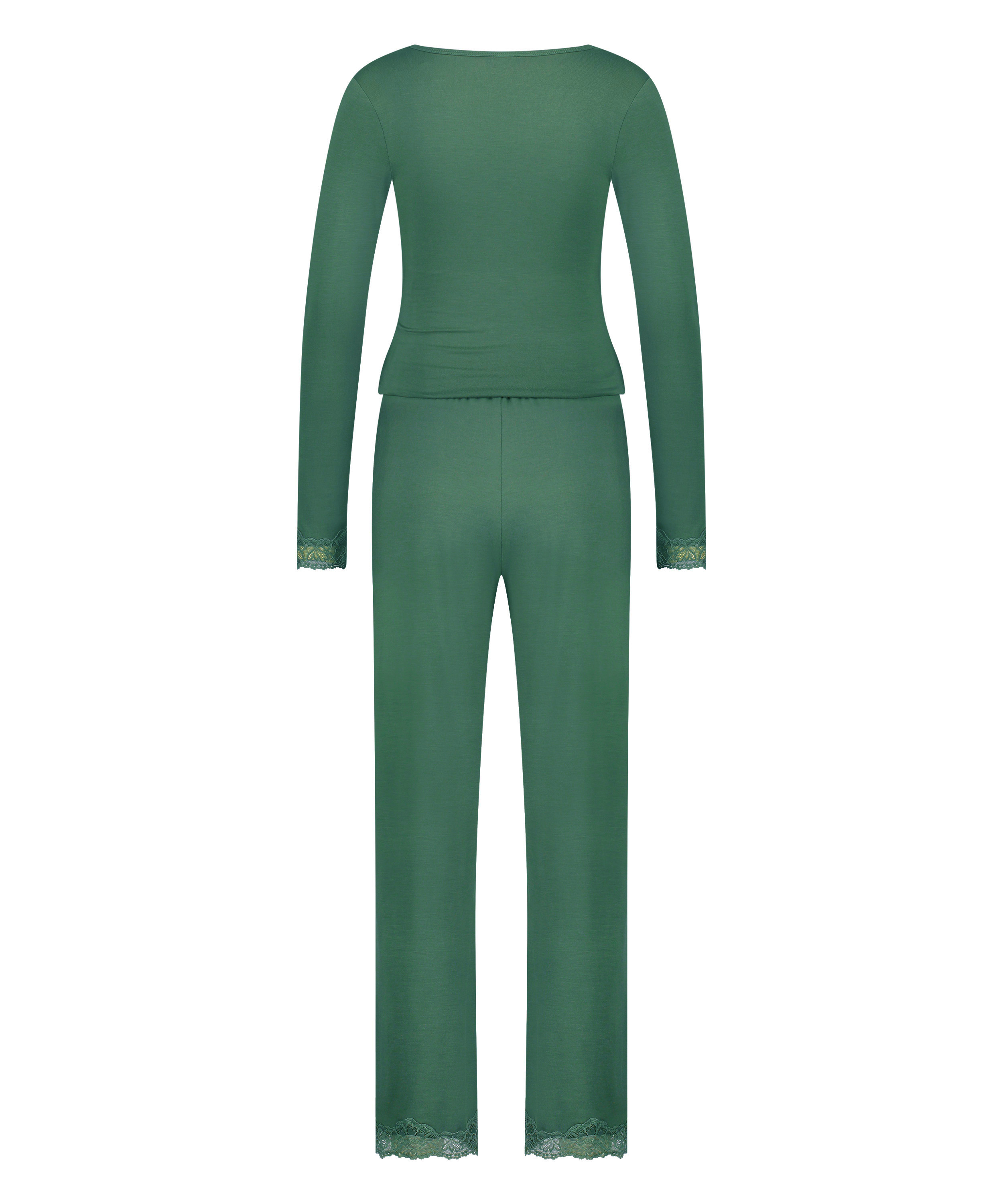 Ensemble de pyjama, Vert, main