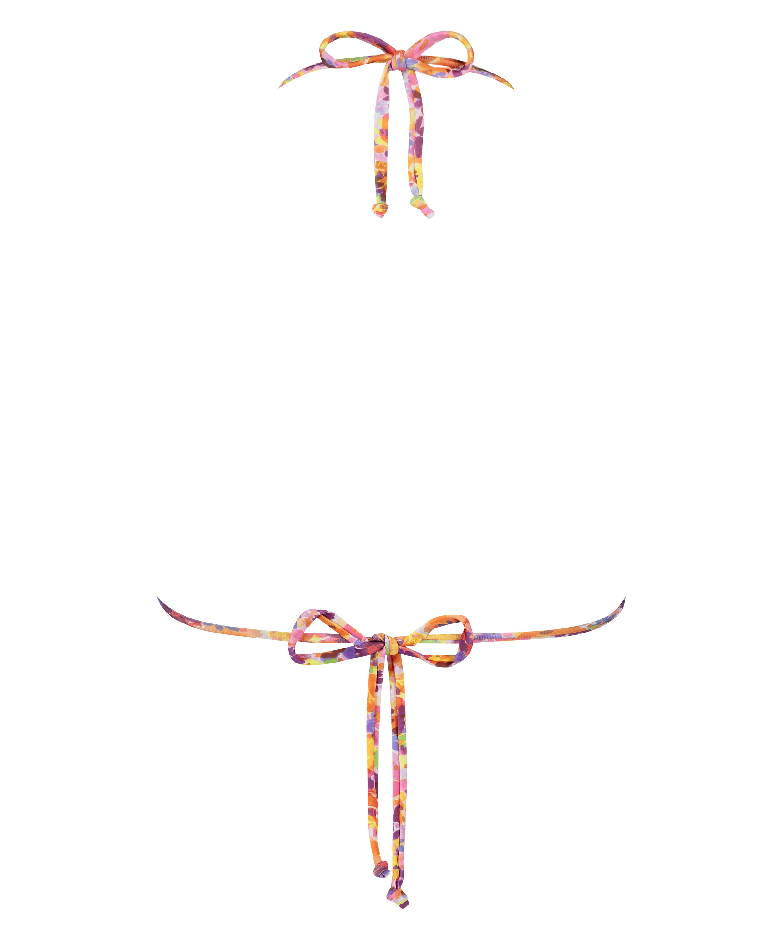 Haut de bikini Tiki, Orange, main