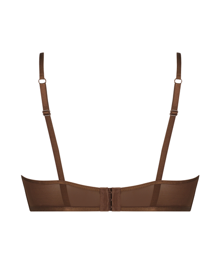 Brassi&egrave;re longline Sexy Mesh, Marron