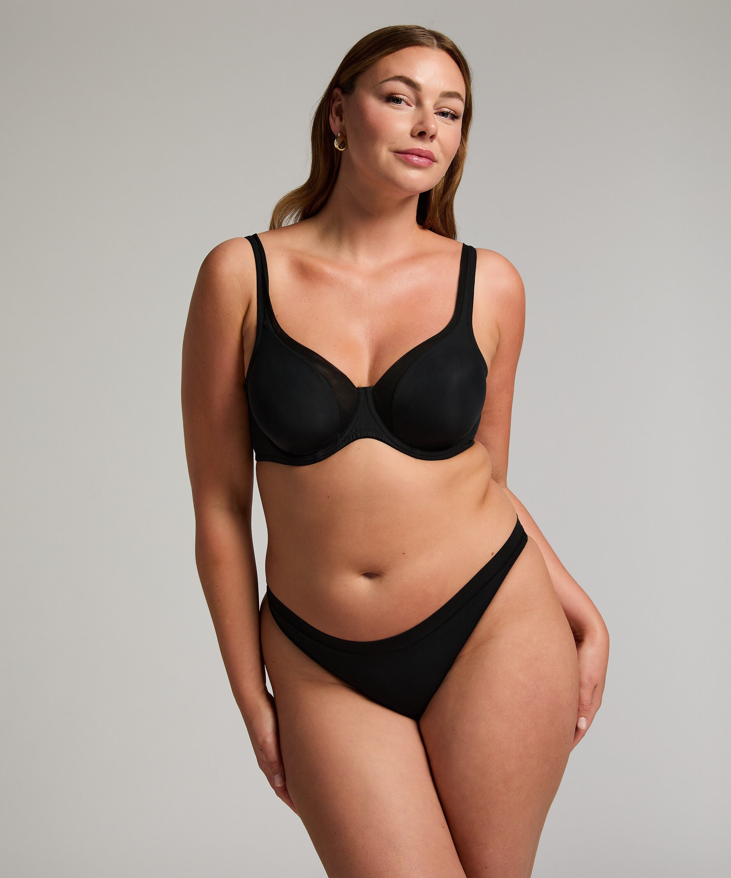 Culotte en maille, Noir