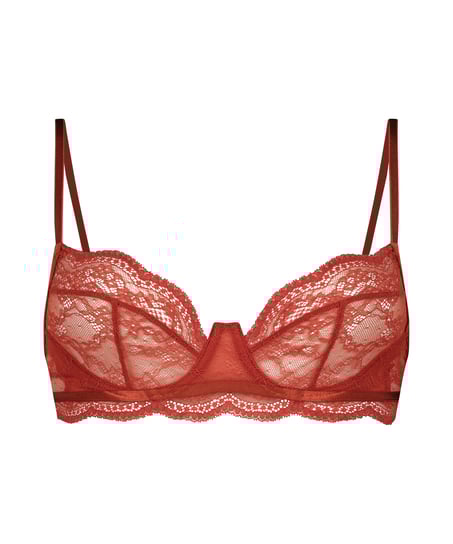 Soutien-gorge non-rembourré à armatures Isabelle, Orange