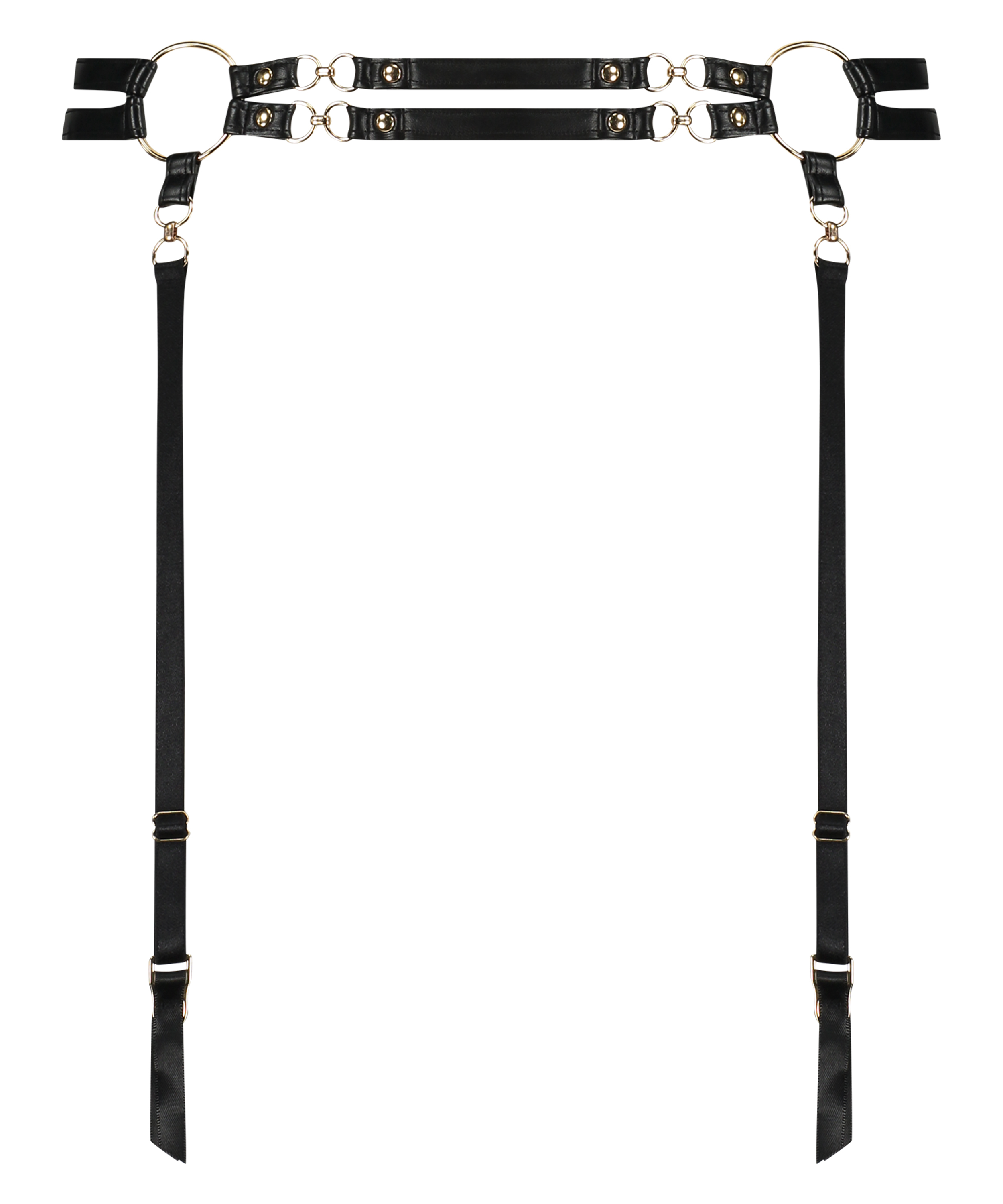 Private Porte-jarretelles Faye, Noir, main