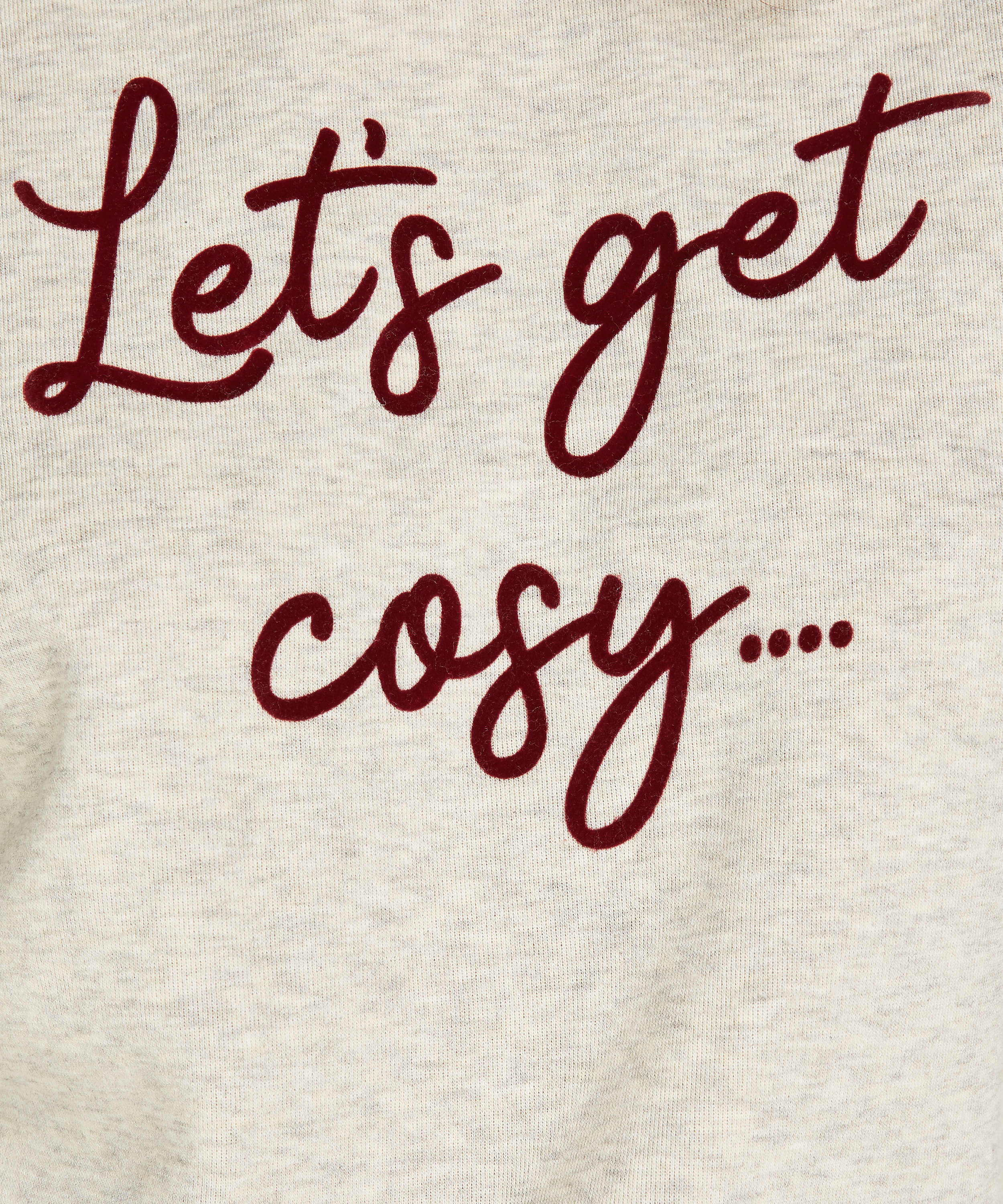 Hoodie à manches longues, Beige, main