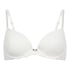 Pointelle Vorgeformter Bügel-BH, Weiß